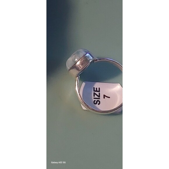 NWT Genuine Larimer gorgeous high end quality size 7 sterling ring - Picture 6 of 11